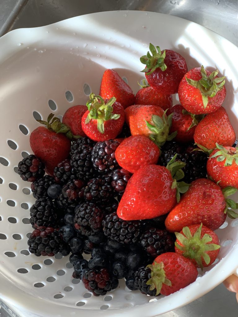 freeze your fresh fruit for a treat